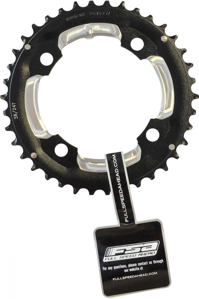 FSA Kettenblatt MTB Pro 4-Arm 104 mm x 36 T Schwarz - Leicht & präzise