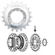 SHIMANO NEXUS Ritzel 19 Zähne silber - Ersatzritzel für NEXUS Nabenschaltungen - Antriebsritzel