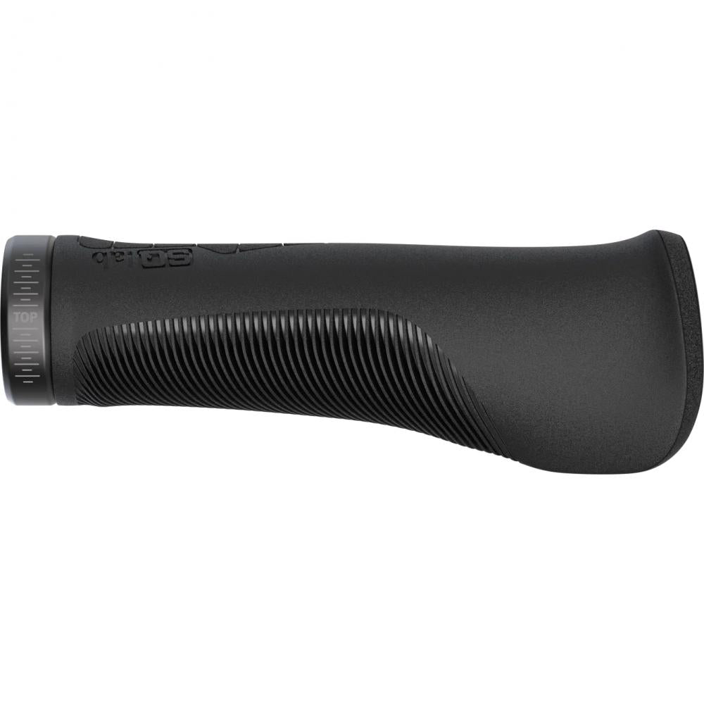 SQLab Griff 710 2.0 S - Ergonomischer Fahrradgriff mit 3D-Passform - Griffgummi - ideal für MTB & Trekking Größe schwarz