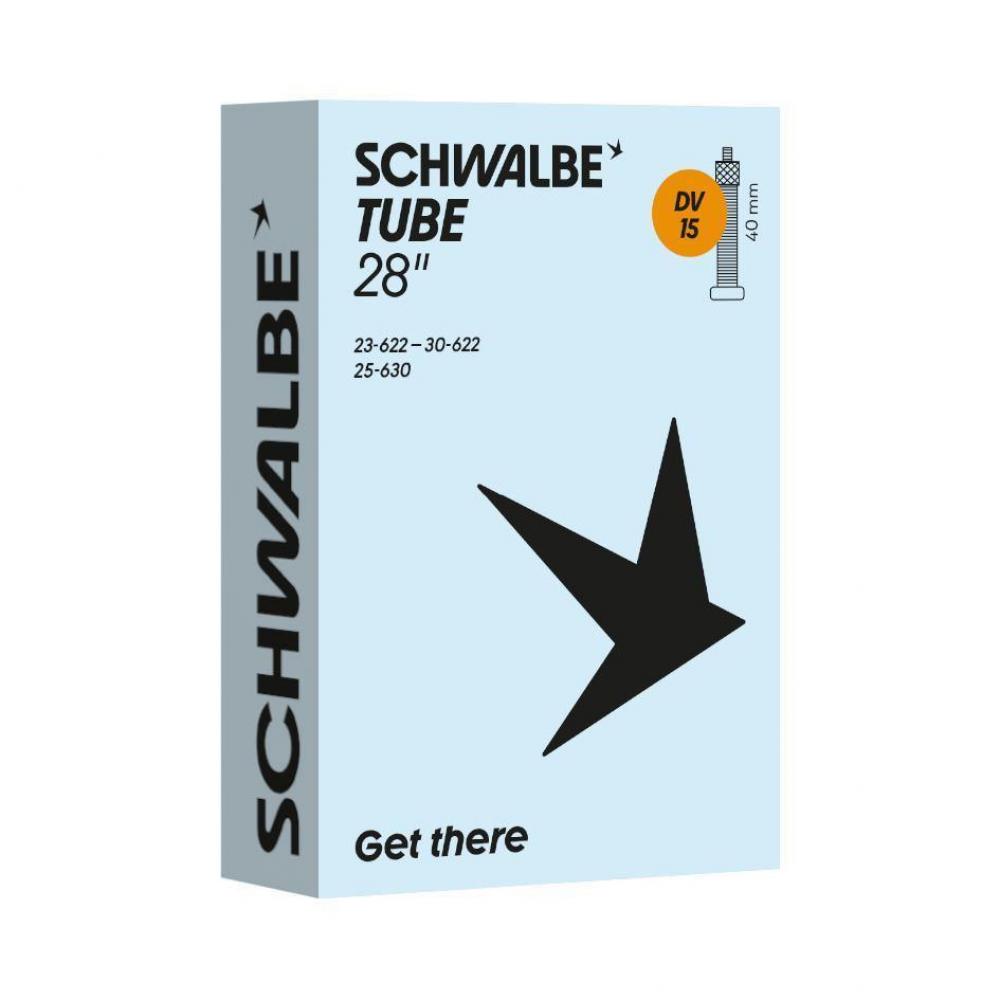 Schwalbe Schlauch Nr. 15 28 Zoll - DV 40 mm