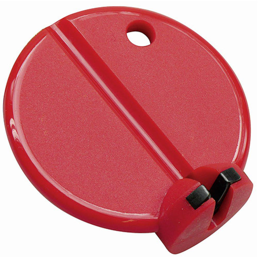 KLICKfix SPOKEY Nippelspanner 3,25 mm rot - Präzisions-Werkzeug für Speichen bis Ø 2,1 mm, gehärteter Stahleinsatz, Modell 2195L