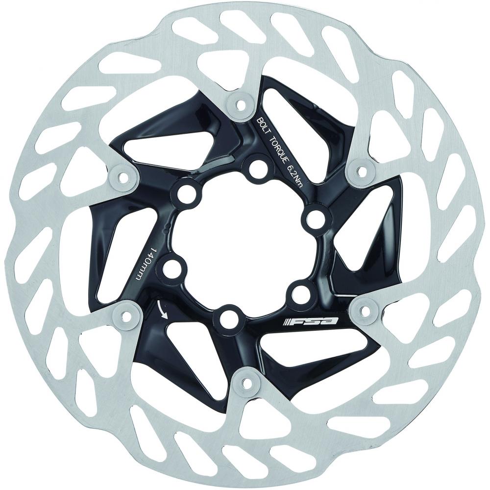 FSA K-Force WE Bremsscheibe 140 mm 6-Loch - Leicht & Aerodynamisch