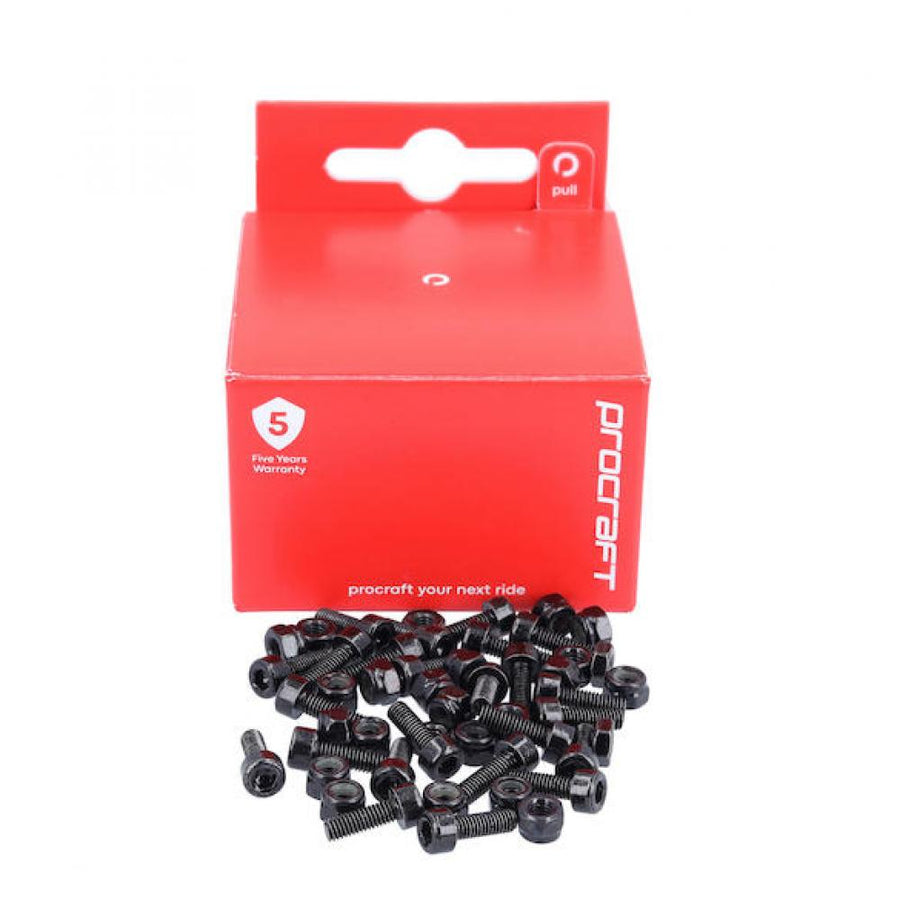 Procraft Pin Kit Small Grip Essential Small Schwarz - sicherer Halt für deine Pedale