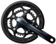 SHIMANO Kurbelgarnitur SORA FC-R3000 Kurbelgarnitur - 9-fach, 175 mm, 50-34 Zähne, 34 Zähne, Schwarz