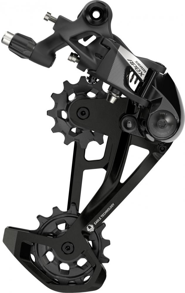 SRAM Apex Eagle 12-fach Schaltwerk max. 52T - Leises, praezises 1x-Schalten am Rennlenker