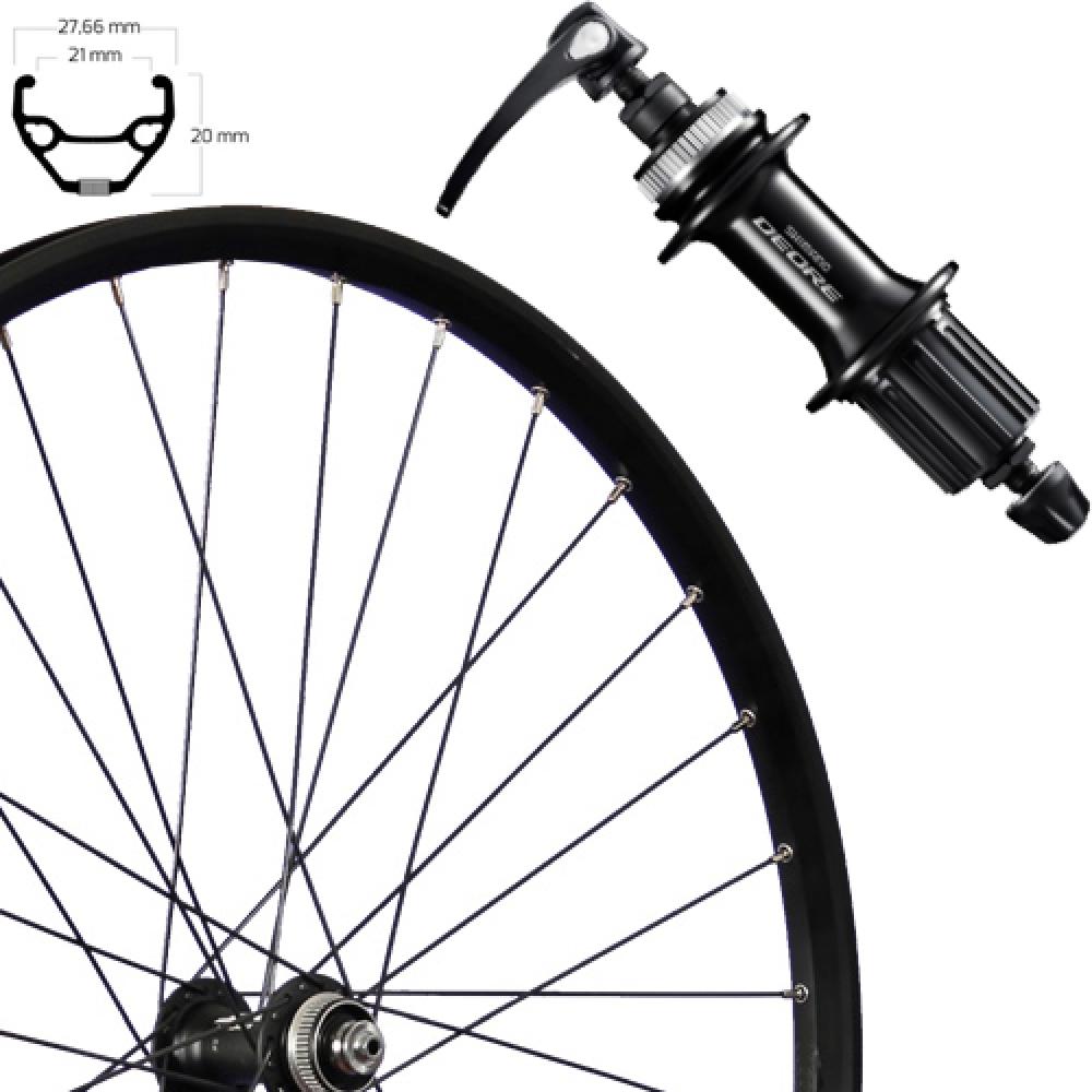 Hinterrad 28" Disc Centerlock schwarz SE