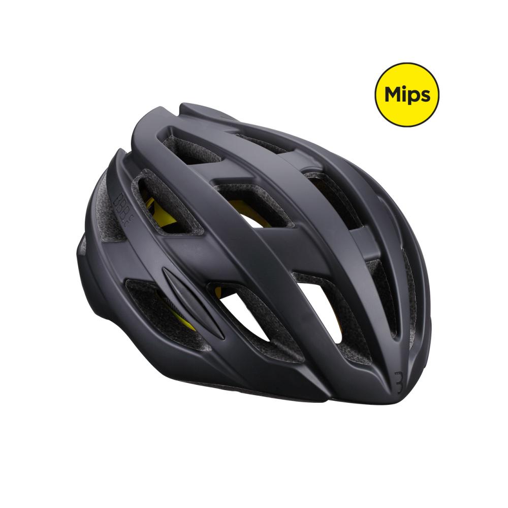BBB Cycling BBB helm Hawk MIPS M matt schwarz - leichter, sicherer Fahrradhelm
