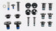 BLT KIT, MY25 LEVO 4, SUSPENSION PIVOT BOLT KIT (W/ PIVOT SPACERS)