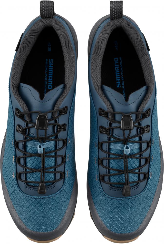 SHIMANO Fahrradschuhe ET501 Herren/Damen MTB Flatpedal 44 Blau