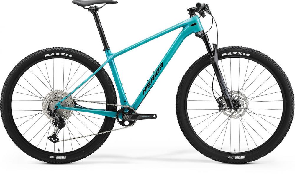 Merida BIG.NINE 4000 HP2 türkis/schwarz L (19) - modernes Hardtail-MTB für sportliche Trails