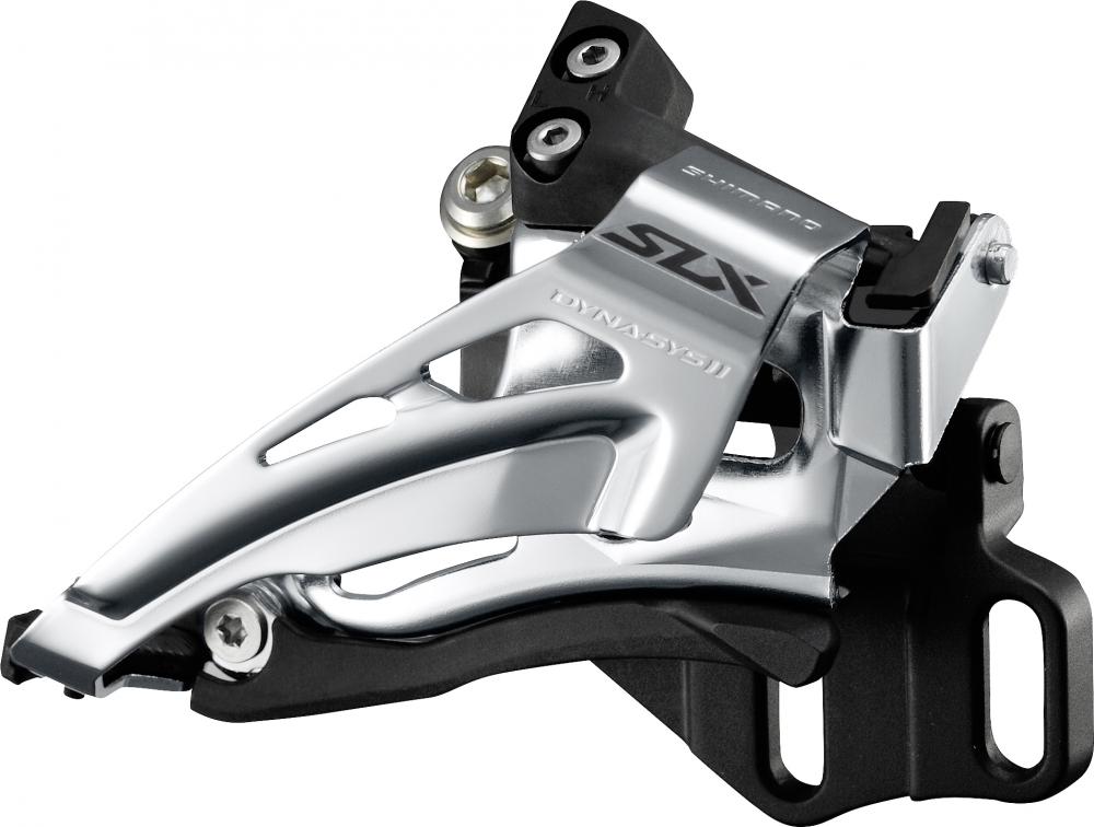 SHIMANO Umwerfer SLX FD-M7025-11 2-fach MTB Direktmontage - präzise Frontschaltung für 11-fach Antriebe