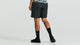 S/F THERMO SHORT BLK XXS
