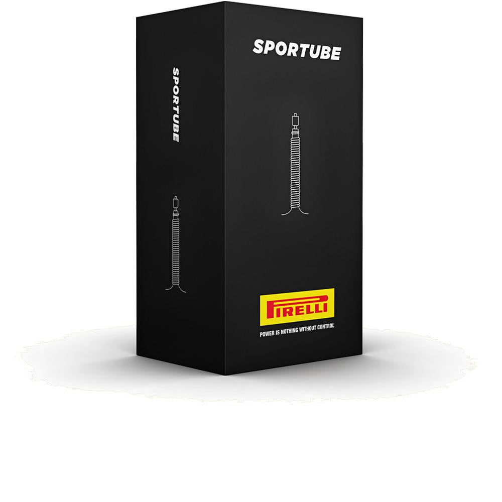 Pirelli Schlauch SPORTUBE 27,5 27 schwarz - zuverlässiger 27,5" Fahrradschlauch mit SV-Ventil