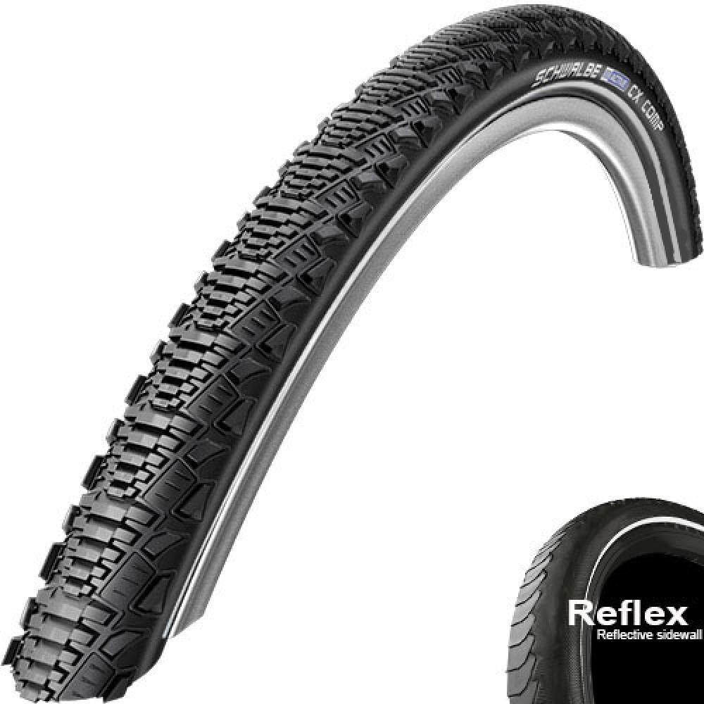 Schwalbe Reifen CX Comp 28x1.35" 35-622 schwarz Reflex HS369 Draht"