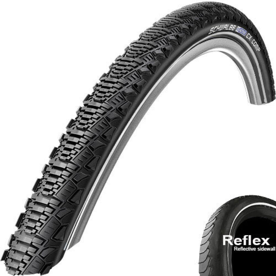 Schwalbe Reifen CX Comp 28x1.35\" 35-622 schwarz Reflex HS369 Draht