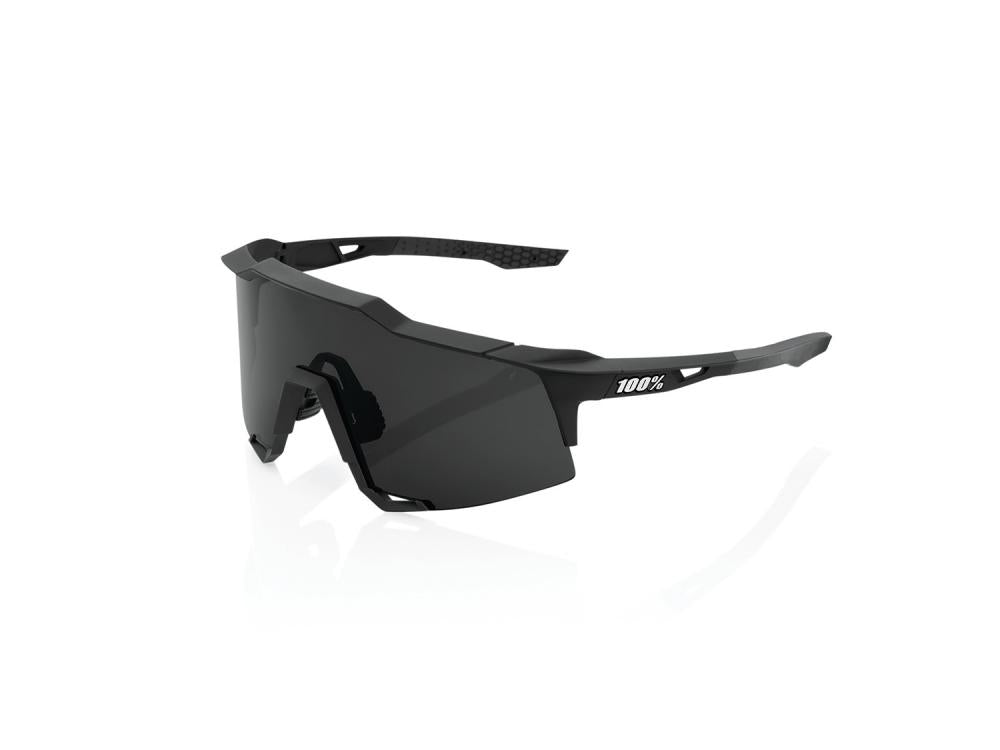 100% Speedcraft - Smoke Lens unis Soft Tact Black - maximale Performance und Sicht