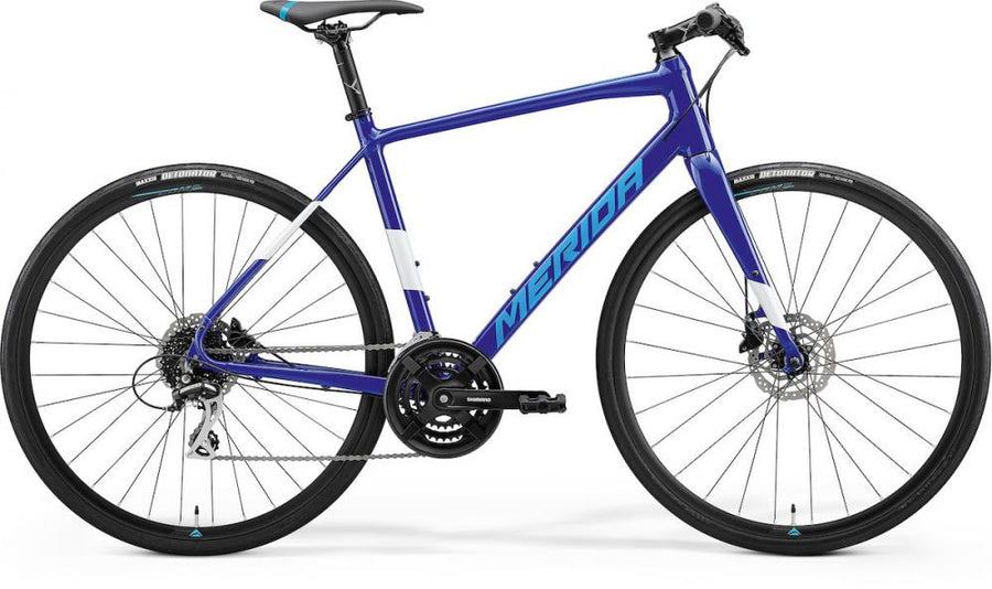 Merida SPEEDER 100 HP4 blau/weiß XL (59) - sportives Fitness- und City-Bike