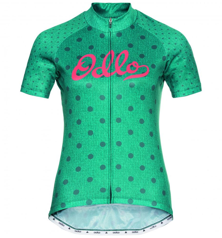 Odlo Stand-up collar full zip Essential balsam graphic Größe S