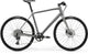 Merida Speeder 500 Fitness-Bike XS Silk Gunmetal Grey Black, Aluminiumrahmen, SRAM Apex 1×12, hydraulische Scheibenbremsen, Carbon-Gabel, ca 9,7 kg