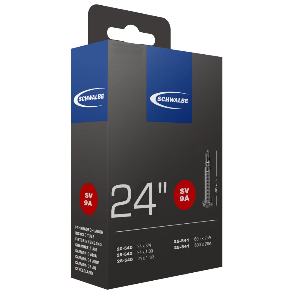 Schwalbe Schlauch SV9A 24x7/8-1 1/8" 20/28-540/541 SV40mm"