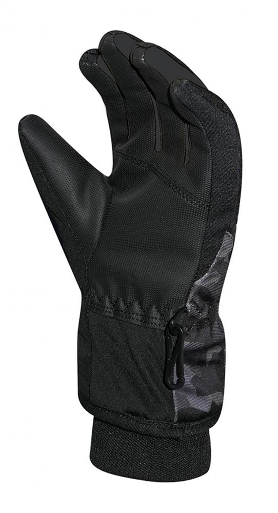 CHIBA Snow Flash - wasserdichte Winter-Radhandschuhe, Größe 7, Tarn/weiß