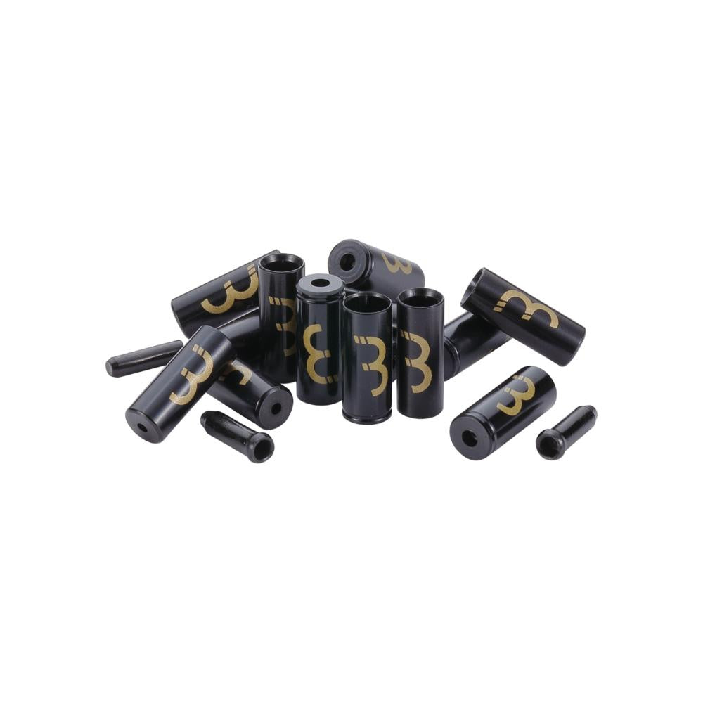 BBB Cycling BBB Kabelverbindungen Cable Cap Kit Standard schwarz - saubere und geschützte Zugenden