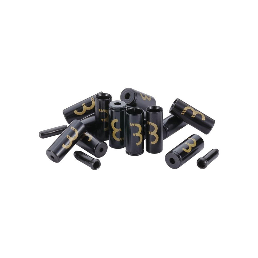 BBB Cycling BBB Kabelverbindungen Cable Cap Kit Standard schwarz - saubere und geschützte Zugenden