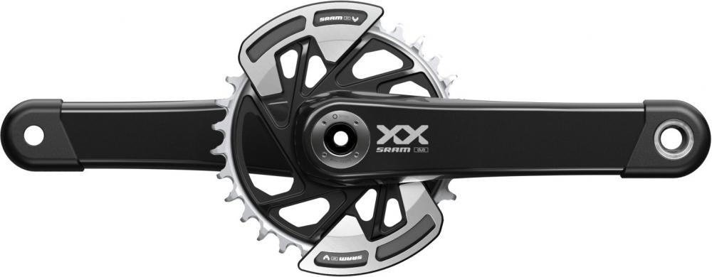 SRAM Kurbelgarnitur XX Eagle T-Type 165 mm - Leichte Carbon-Performance für 1x12-Antriebe