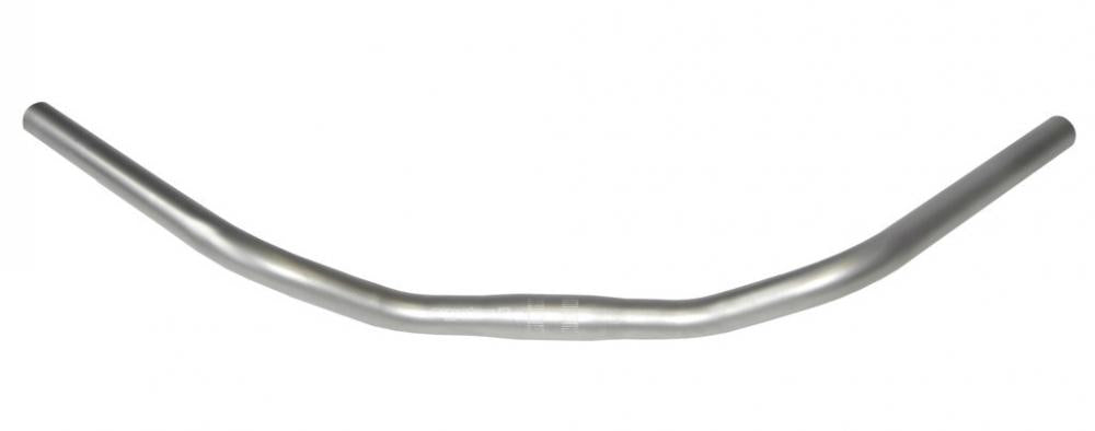 Ergotec Lenkerbügel City Cruiser Stahl Ø 25,4 mm 635 mm Alu-Look 42°