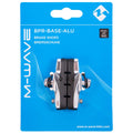 M-WAVE BPR-RR-Base-Alu Rennrad Bremsschuhe mit Aluminium-Träger und austauschbaren Belägen.