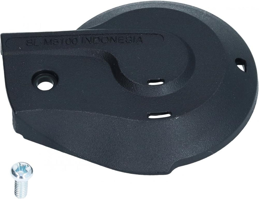 SHIMANO Gehäuse-Abdeckung unten links mit Schrauben SL-M5100-I - Größe M