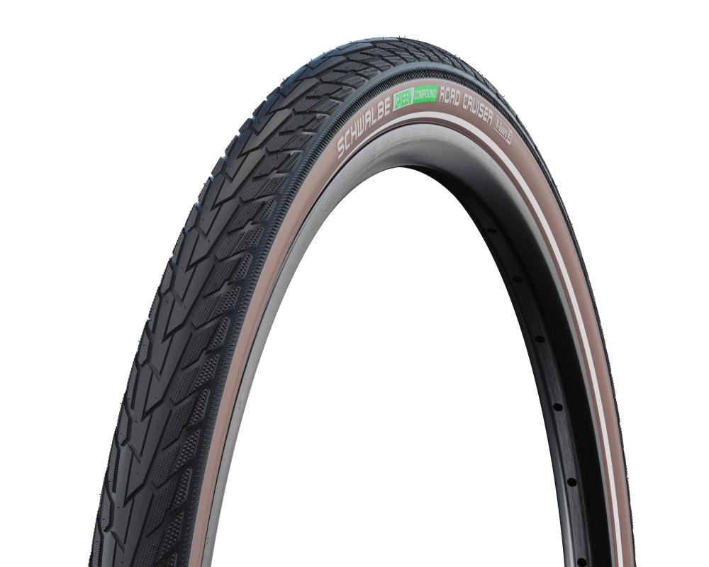 Schwalbe Reifen ROAD CRUISER 28x1.60 700x40C ETRTO 42-622 GREEN K-Guard Active Line Tube HS484