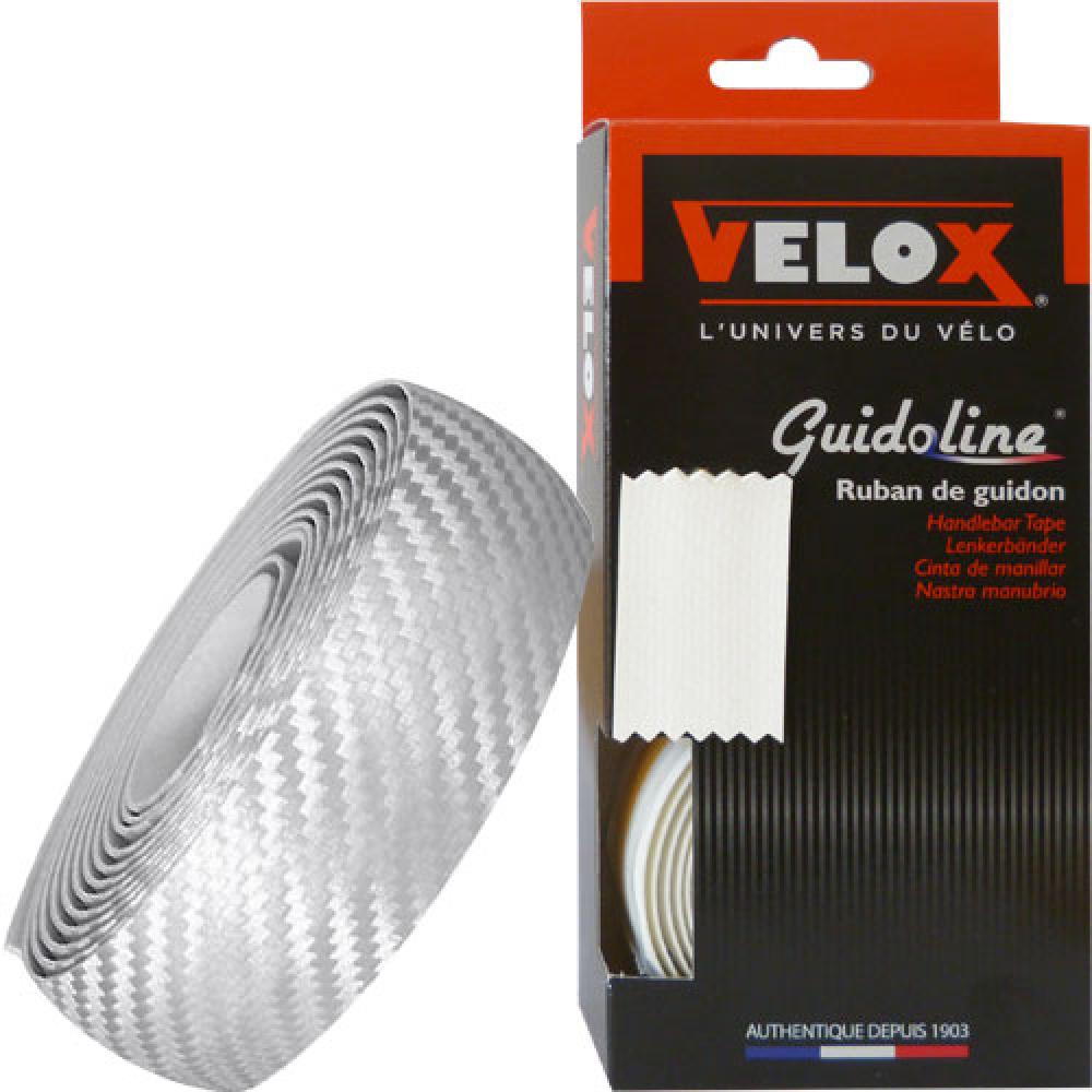 Velox Lenkerband Carbon, Karton mit Stopfen, weiß, Velox, KIT675001