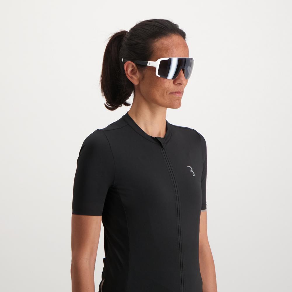 BBB Cycling BBB sportbril Chester Smoke flash M matt - stabile Sportbrille mit Vollrahmen-Schutz