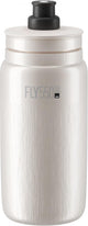 ELITE Trinkflasche Fly Tex Perlweiß 550ml - ultraleichte Sport-Trinkflasche mit Top-Grip