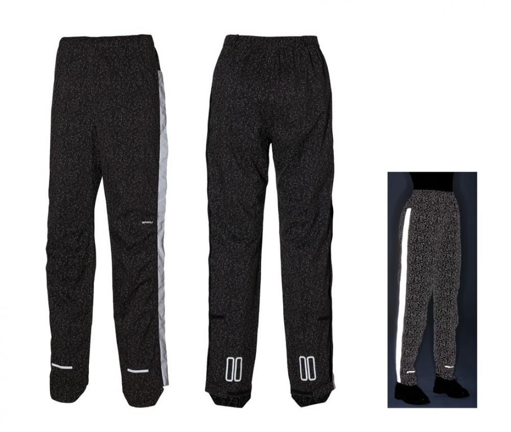 Basil Regenhose Skane HIVIS Women Jet Black XL