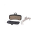 Fibrax Scheibenbremsbelag ASH994 für Shimano (D03S) semi-metallisch