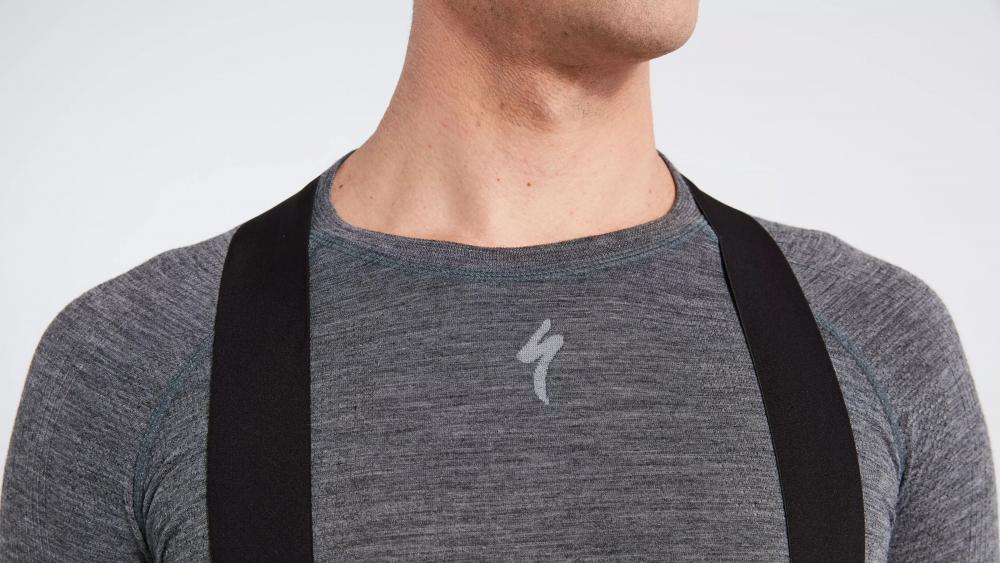 SEAMLESS MERINO BASELAYER LS MEN GRY L/XL - Bekleidung