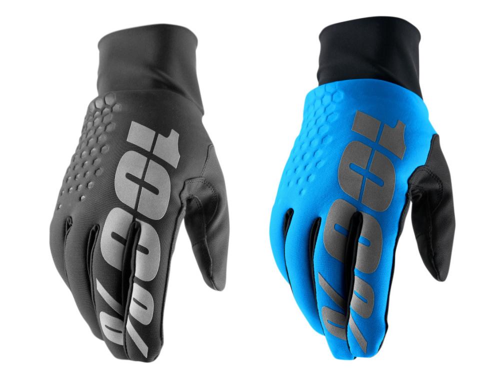 100% Hydromatic Brisker Gloves S black - wasserdichte, warme Bike-Handschuhe