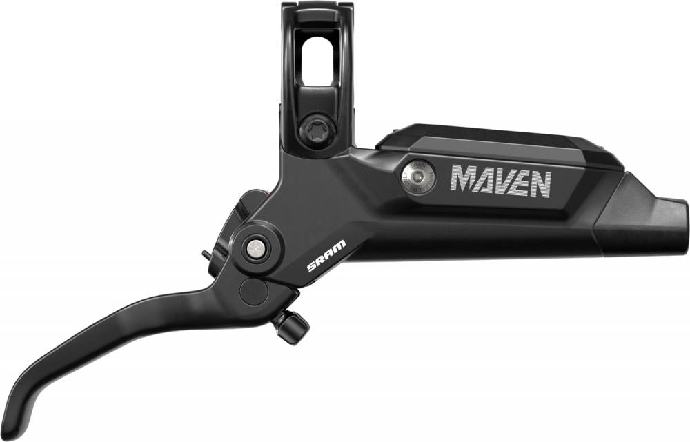 Schwarze SRAM Maven Base Hinterradbremse für extreme Bremskraft und maximale Kontrolle.