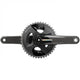 SRAM Force AXS Wide Kurbelgarnitur 177,5 mm 43-30T 2x12 - Effiziente Road-Performance