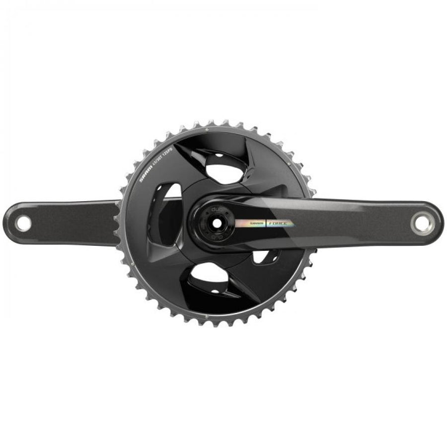 SRAM Force AXS Wide Kurbelgarnitur 177,5 mm 43-30T 2x12 - Effiziente Road-Performance