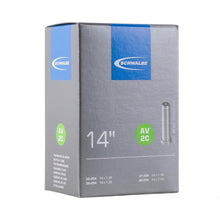 Schwalbe Fahrradschlauch AV2C 14" (32-254 bis 40-254), Autoventil 40 mm, für 14-Zoll-Reifen, EAN 4026495906159