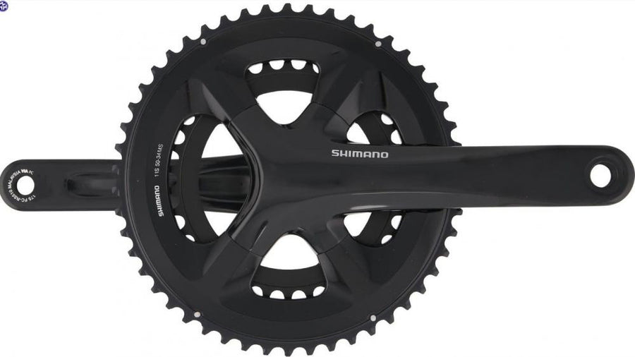SHIMANO Kurbelgarnitur FC-RS510 11-fach Kurbelgarnitur - 11-fach, 175 mm, 46-36 Zähne, 36 Zähne