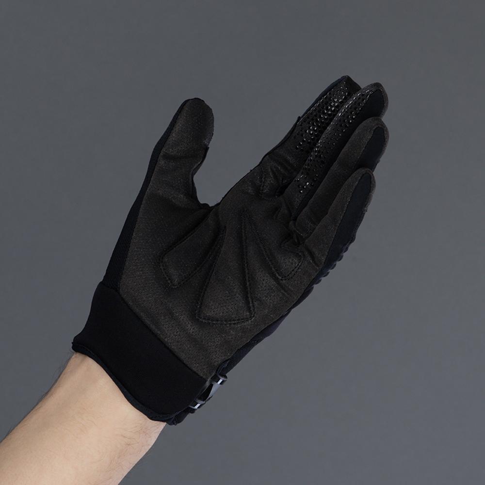 CHIBA Blade - Radhandschuhe schwarz/schwarz, XXL, atmungsaktiv mit Touchfunktion