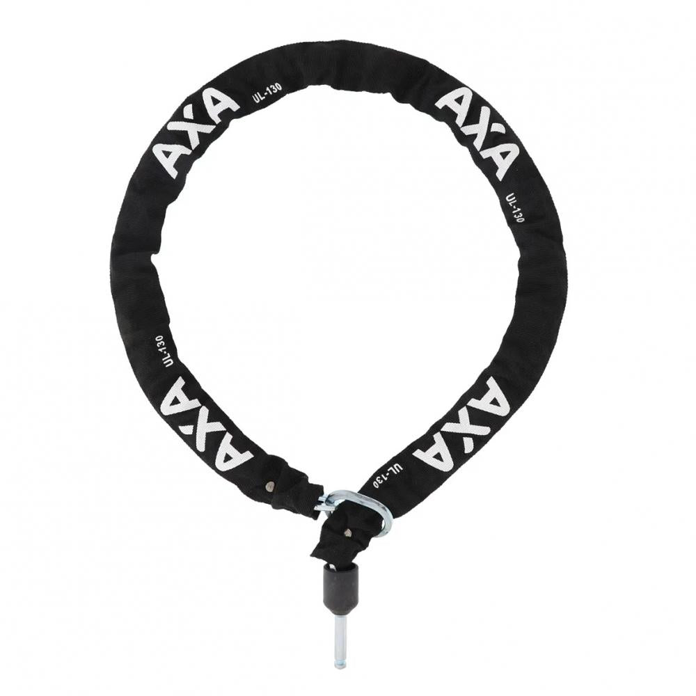 AXA Plug-In-Kette ULC 130 cm - Einsteckkette für Ringschlösser mit maximaler Sicherheit - Kette für Rahmenschloss