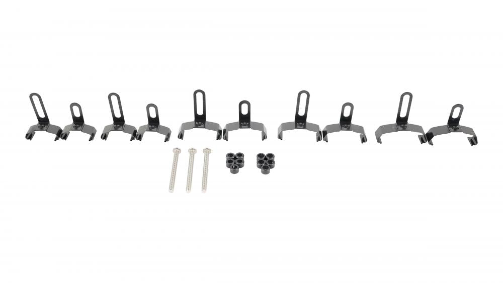 DRY-TECH Schutzblech Montageset - Front Montagebügel & Schrauben für 32C/42C/52C - Fender