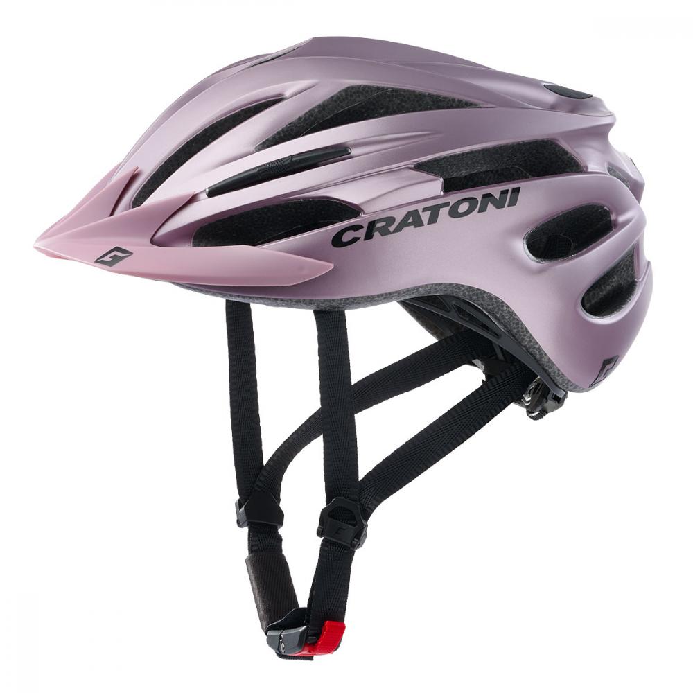 Cratoni Pacer Fahrradhelm lila metallic matt S/M 54-58cm.