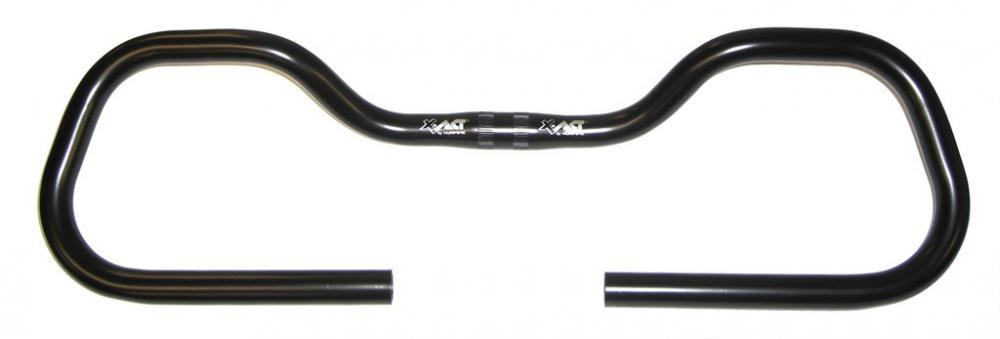 Ergotec Lenkerbügel Contest Comfort Alu, Ø 25,4mm, 570mm,schwarz/eloxiert,3°