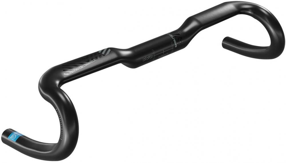 PRO Lenker Discover Ergo 31 Schwarz - ergonomischer Gravel-Lenker mit 16° Flare